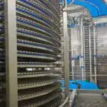 Close up spiraalvriezer